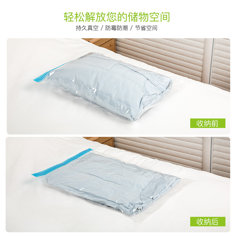 Bolsa de compresión de vacío enrollado a mano bolsa de viaje portátil rollo de almacenamiento de ropa bolsa de compresión traje de lote bolsa de embalaje colección