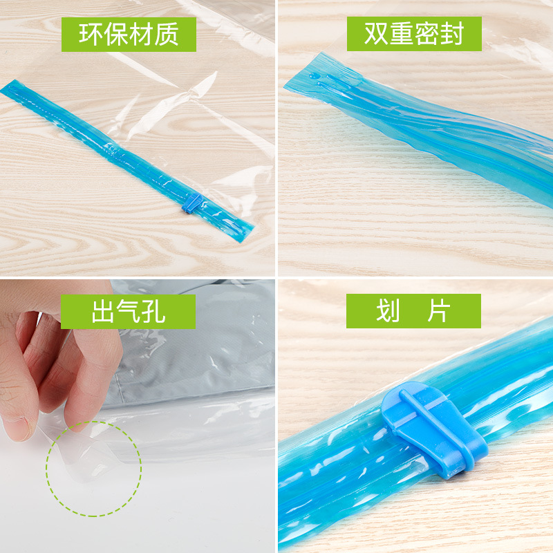 Bolsa de compresión de vacío enrollado a mano bolsa de viaje portátil rollo de almacenamiento de ropa bolsa de compresión traje de lote bolsa de embalaje colección