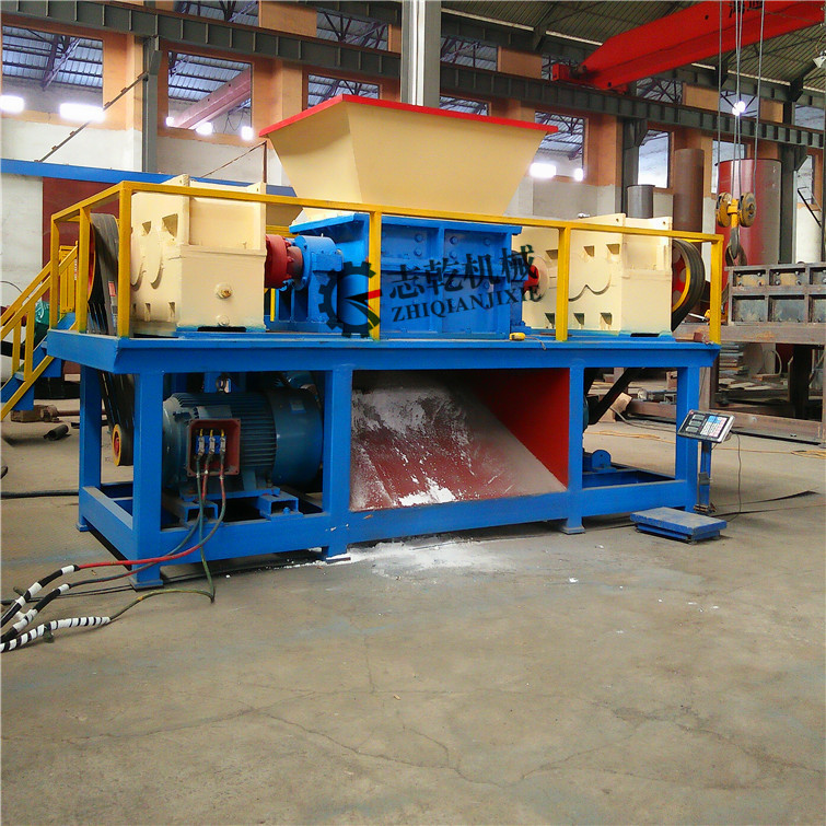 Waste Home Appliance Crushing Separation Equipment Double Shaft Shredder Hard Disk Shredder Scrap Iron Metal Crusher