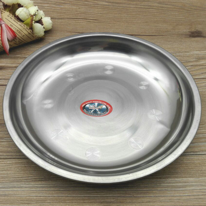 G1344 22 # placa de acero CUENCA DE ACERO necesidades diarias suministros de cocina catering Yiwu 2 yuanes tienda de dos yuanes image 4