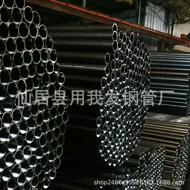 拖把管22*10.3 工业方管 镀锌管薄铁管32圆管铁马小铁管5mm直径8