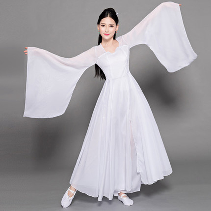Classical dance costume female elegant Chinese style cool dance costume modern fairy improved Hanfu ancient costume adult