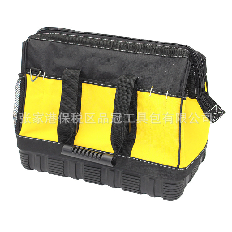 En stock Kit de suministro directo de suela de goma, kit de cremallera de suela de goma de tela Oxford, mochila de cremallera de suela de goma de electricista de agua