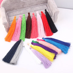DIY手工飾品配件 吊墜耳環項鍊手鍊配件線86mm線彩色小流蘇批發