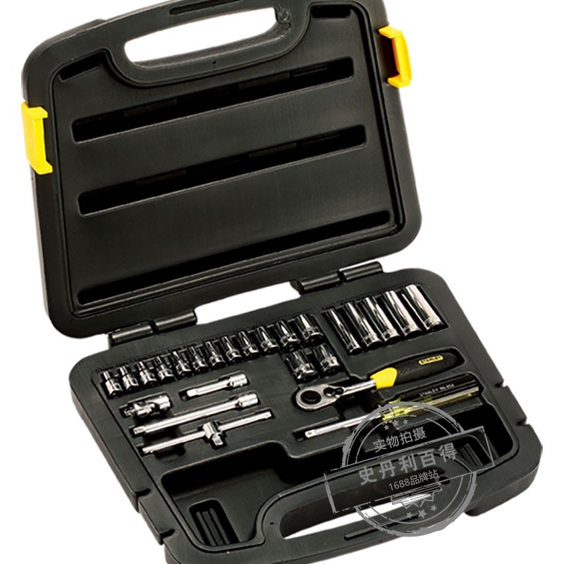 STANLEY史丹利 25件套6.3MM系列公制组套 94-183-22