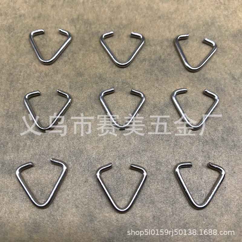 厂家供应 金属五金饰品多种三角扣 方扣 箱包锁扣 钥匙配饰