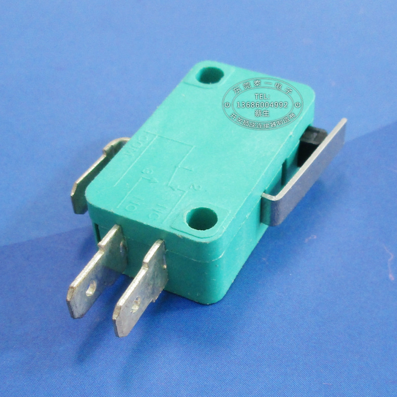 煤气热水器大电流行程开关银点大功率厨卫家电大微动开关KW7-1S