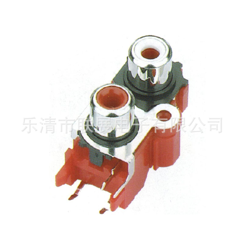 厂家供应电子RCA插座 音视频插座 电源插座 AV铜芯插座规格齐全