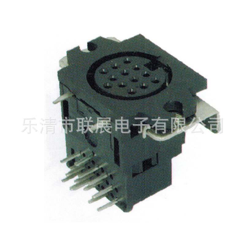 联展电子供应 DIN插座 DIN母座 端子插座