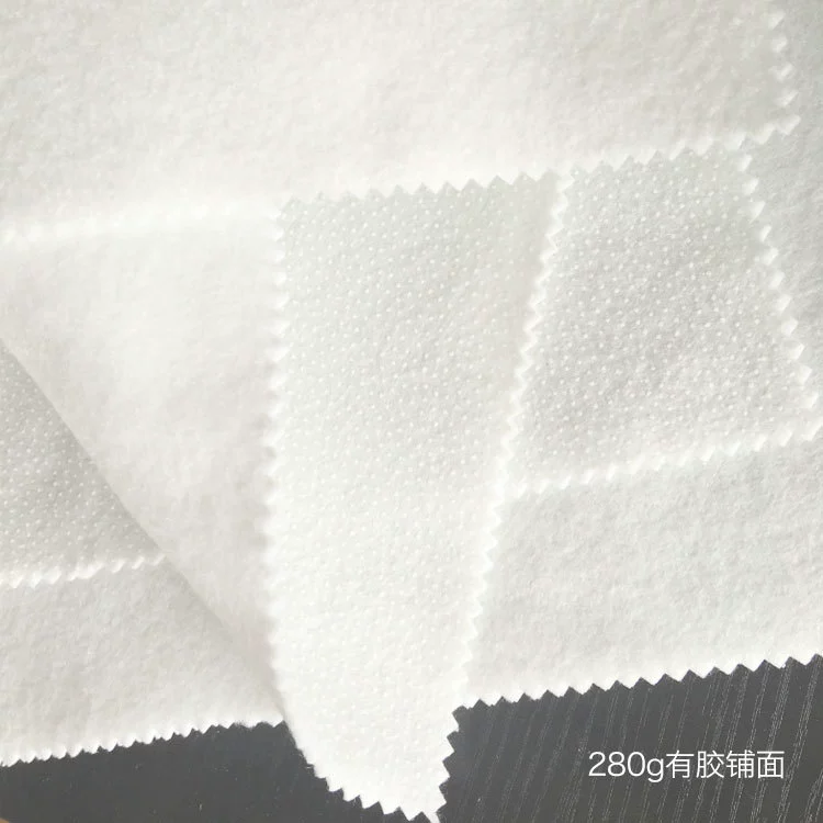 Прямая поставка с фабрики 280 г односторонняя клея хлопковая тротуарная Компактная и твердая горловина золотой мешок на подкладке DIY сумка ручной работы игла хлопок