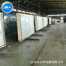 生产加工3mm梳妆台镜子 浴室镜 银镜铝镜大版原片 可磨圆直边斜边