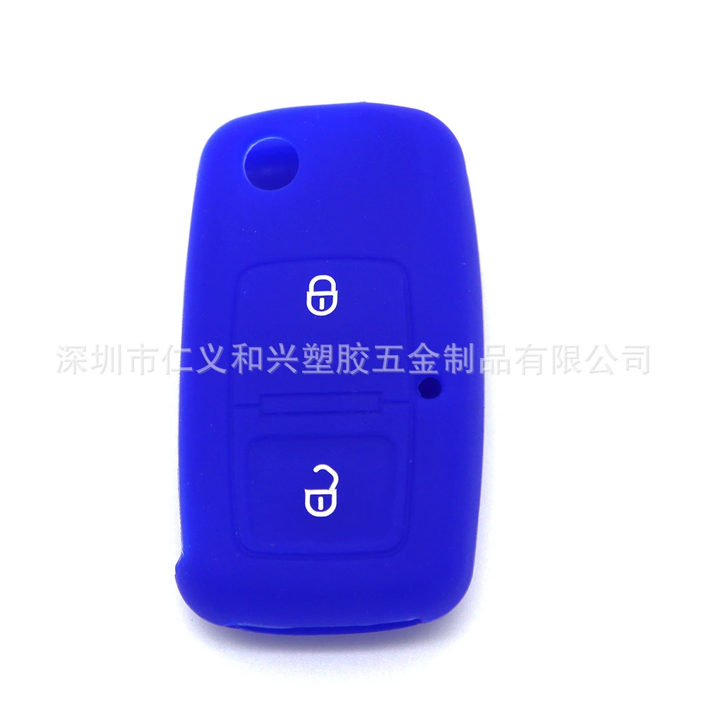 Folding silicone key bag, car keys, Amazon, old style, 2 keys