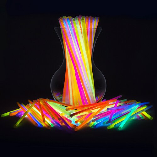5*200 glow stick wholesale silver light stick party toy fluorescent bracelet concert cheering props glow stick