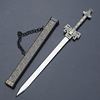 Ancient Chinese famous sword unnamed swordsman sword, Qin Shihuang, Wang Hanjian Xuanyuan Sword Magic Sword Mes.