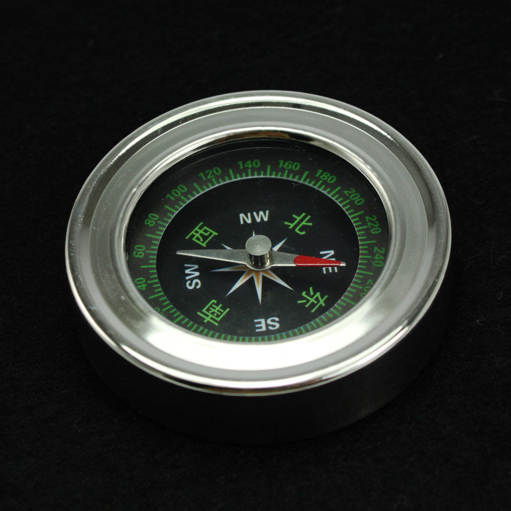 Metal Compass With North Indicator In Stainless Steel Design_voghion.com