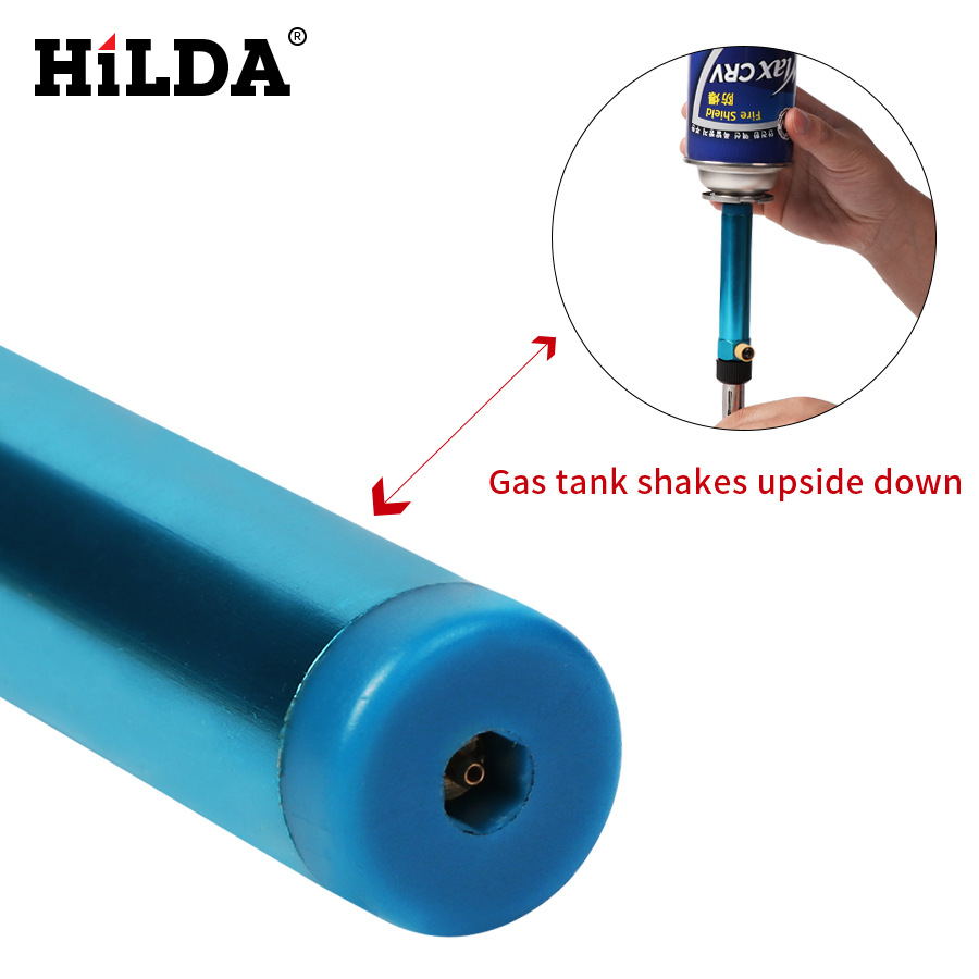 Hilda ventas directas de la fábrica en stock al por mayor de gas soldador eléctrico de soldadura de hierro herramientas de soldadura