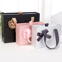 结婚伴手礼喜糖礼盒抽屉式大号礼品盒衬衣文胸包装盒子定制收纳