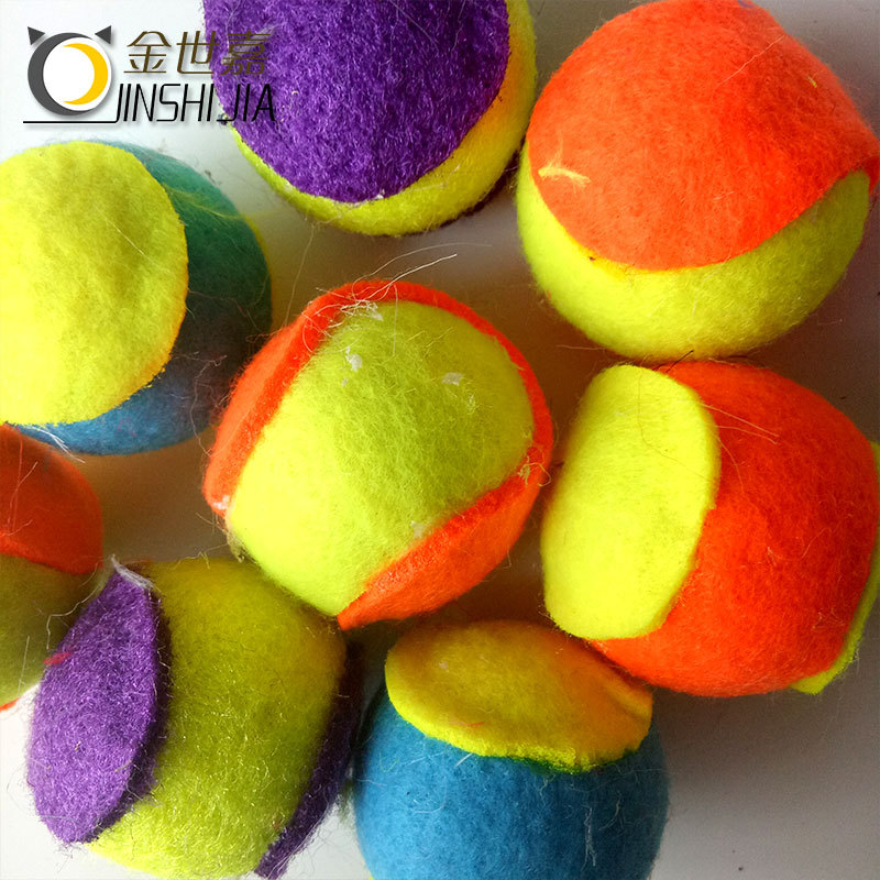 4.2cm沙粒玩具布球逗猫狗玩具宠物用品猫咪磨爪工具毛绒球猫玩具