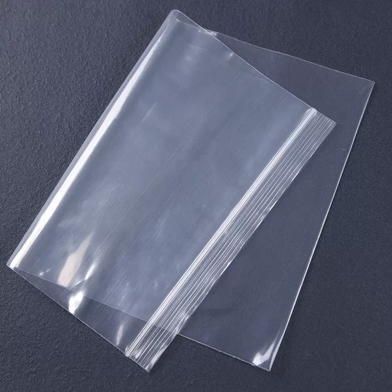 厂家定制pe自封袋加工 透明服饰包装密封袋加厚塑料自封骨袋定做