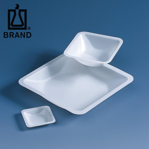 BRAND/普兰德正方形称量盘抗冲击PS材质抗静电扁平设计适用于称重