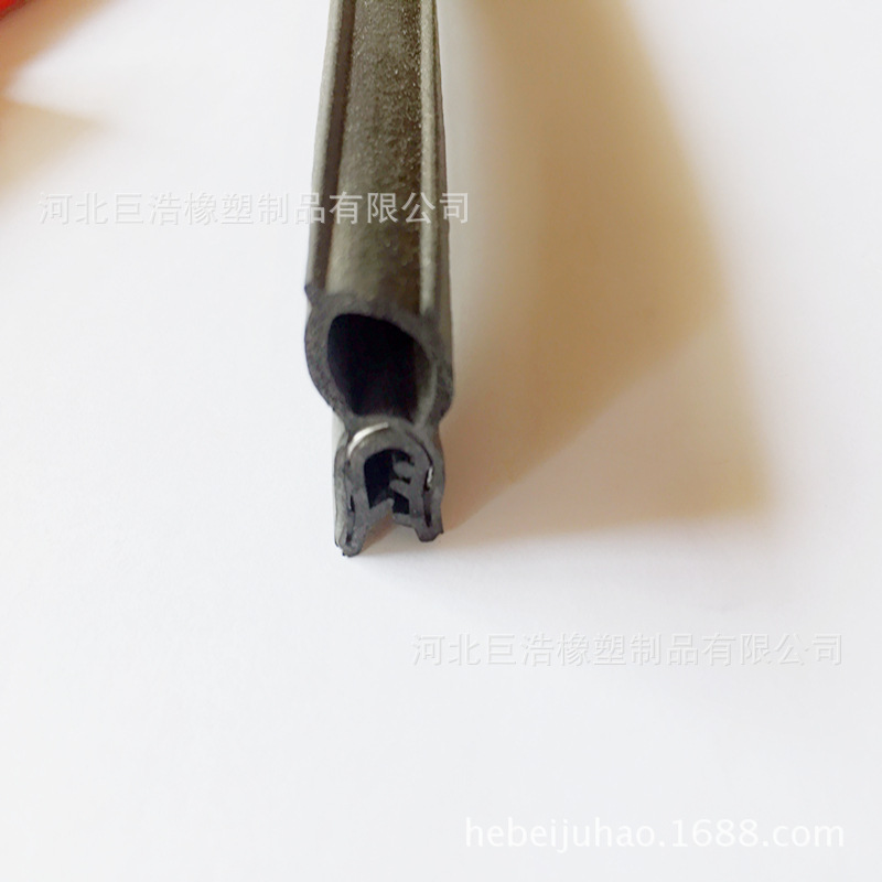 橡胶条汽车密封条 车门夹钢带钢丝密封条 车厢密封条标准