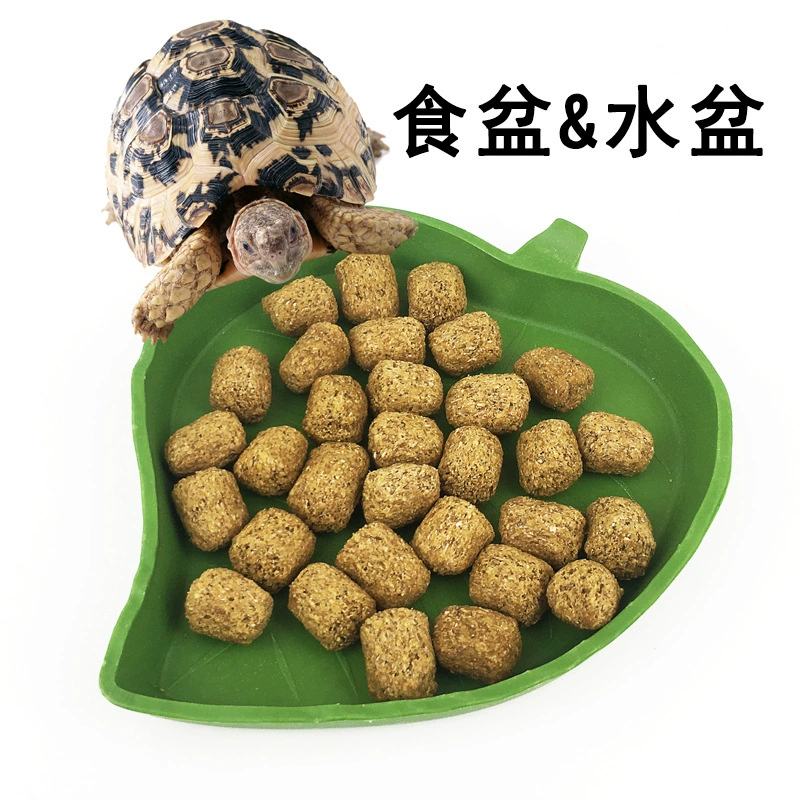 Корм для рептилий водный бассейн черепаха охранник дворец Кукуруза змея альпинистская миска для домашних животных пластиковые принадлежности зеленое экологическое моделирование