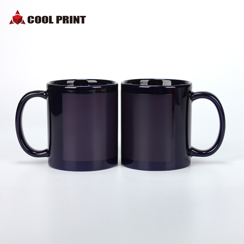 Taza que cambia de color con calor, diseño mágico