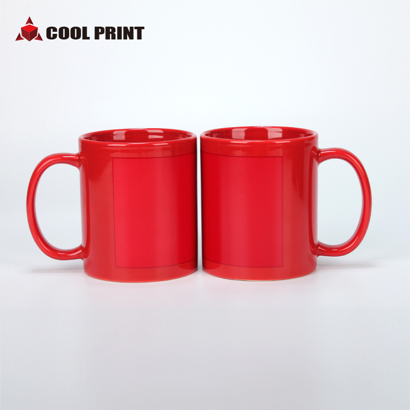 Taza que cambia de color con calor, diseño mágico