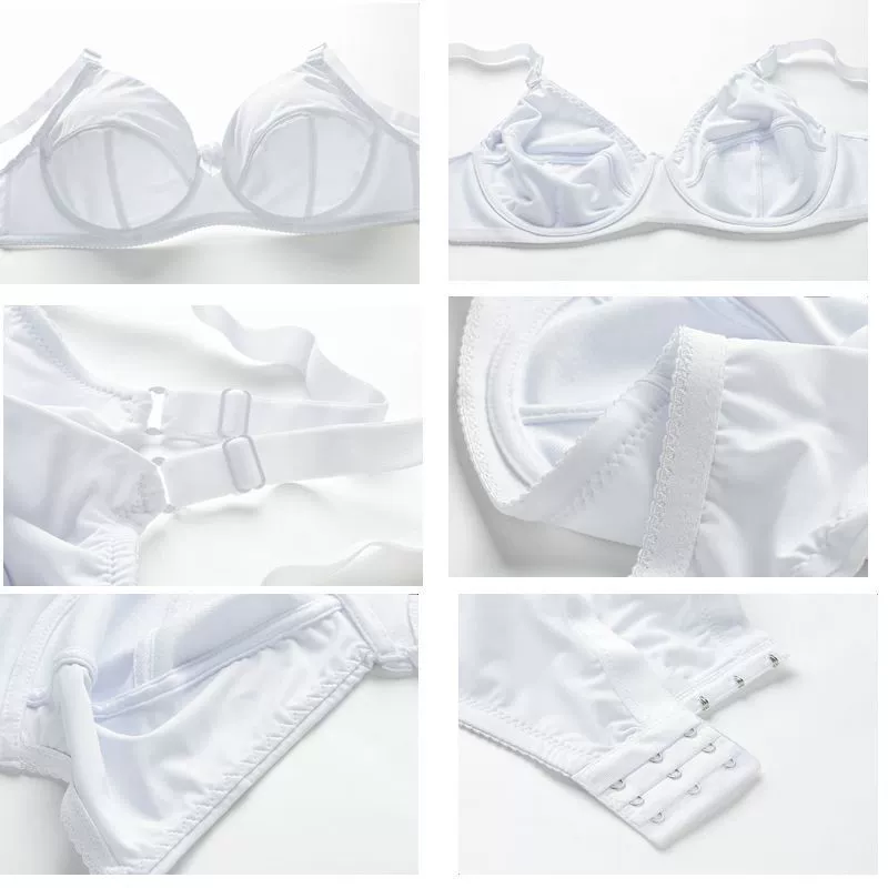 Cooling plus‑size full‑coverage bra, breathable mesh, molded cups, sizes 36/80–52/120