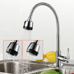 Kitchen faucet wholesale sink washing basin single cold water faucet full copper body household faucet manufacturer production factory