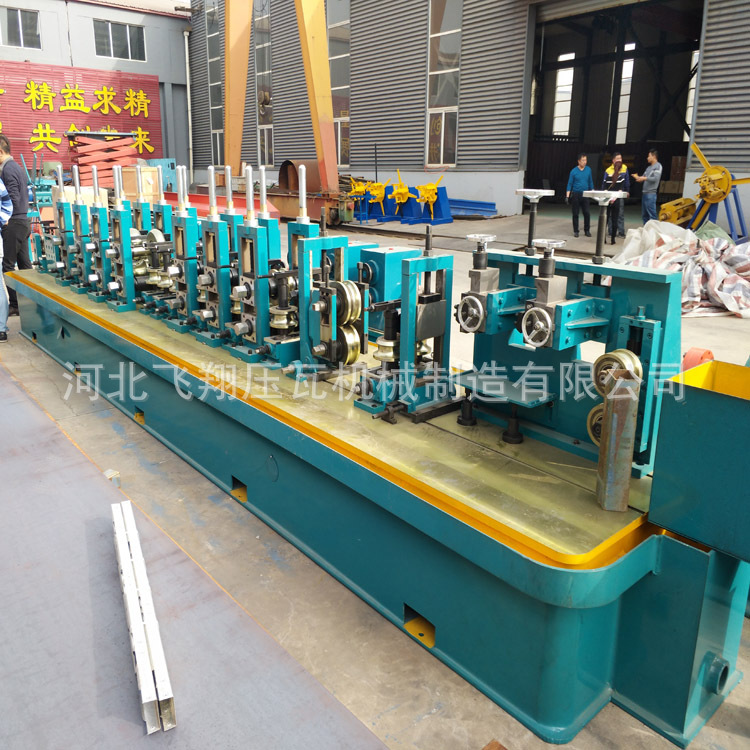 供应全自动高速冷弯辊压方管圆管高频焊管设备焊管机冷弯成型机械