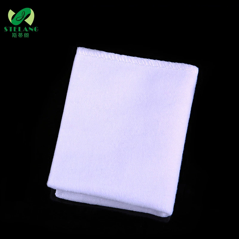 Гостиничная одноразовая ткань для чистки обуви B & B отель чистый хлопок высококачественная ткань для обуви одноразовые принадлежности оптом логотип для печати