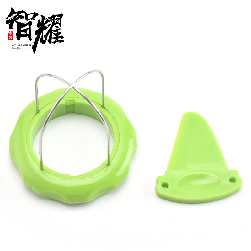 Cjzx kiwi máquina de corte de fruta kiwi corte y pelado cortador de fruta núcleo de fruta eliminación de fruta dispositivo de excavación gadget de cocina image 3