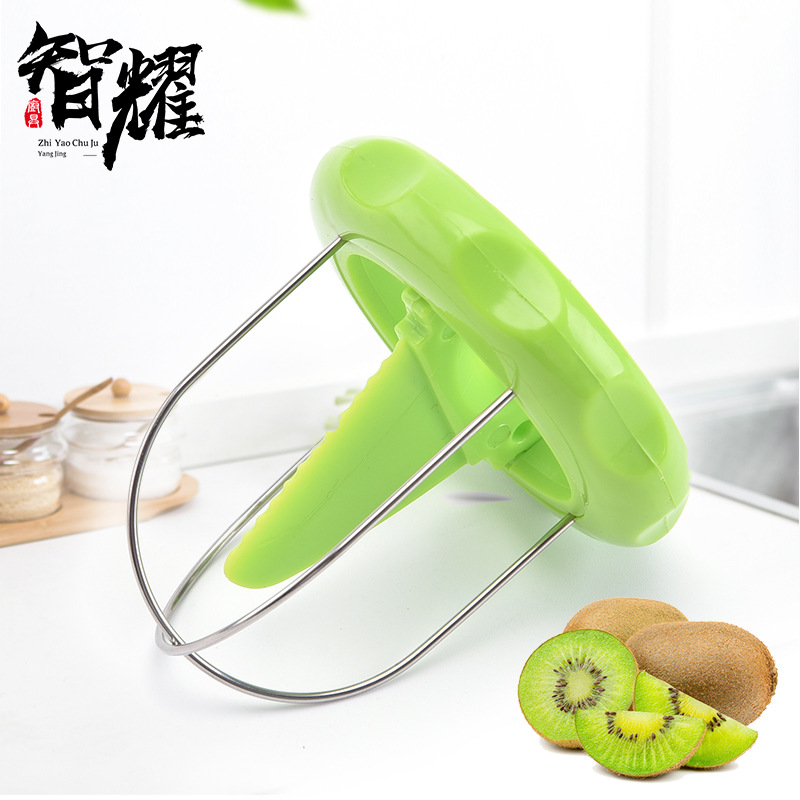 Cjzx kiwi máquina de corte de fruta kiwi corte y pelado cortador de fruta núcleo de fruta eliminación de fruta dispositivo de excavación gadget de cocina image 7