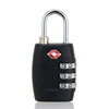 TSA customs lock box lock TSA335 overseas travel luggage zipper lock plastic TSA customs password lock