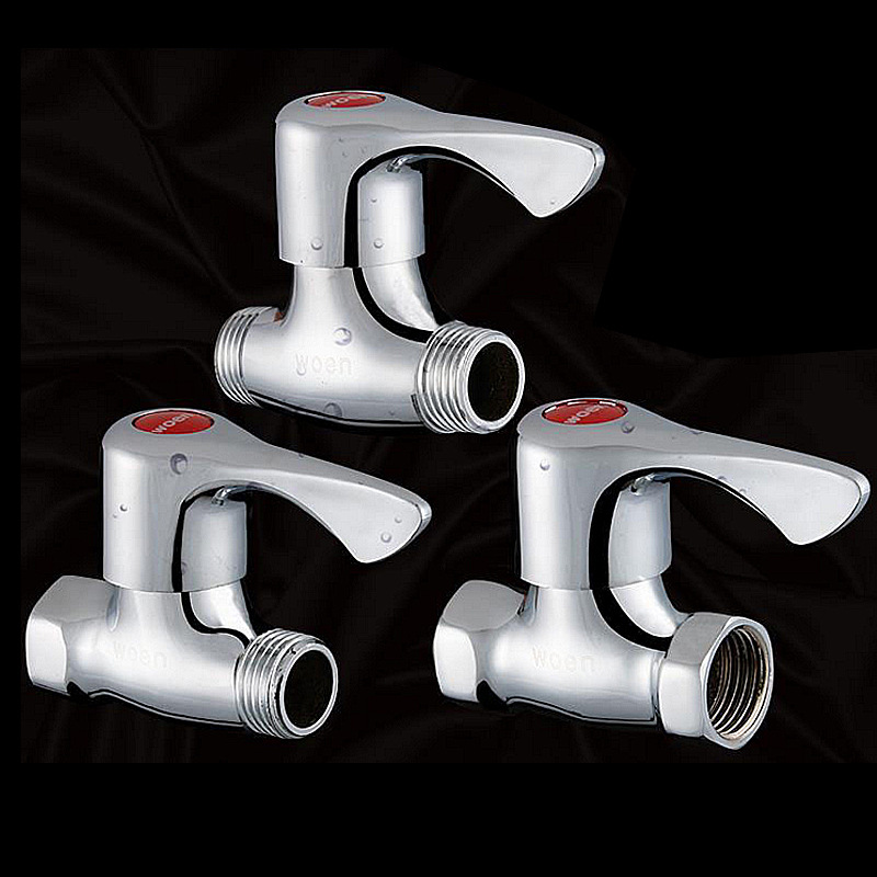 4分内外丝直通阀角阀明阀DN15水管阀门开关双内丝外丝