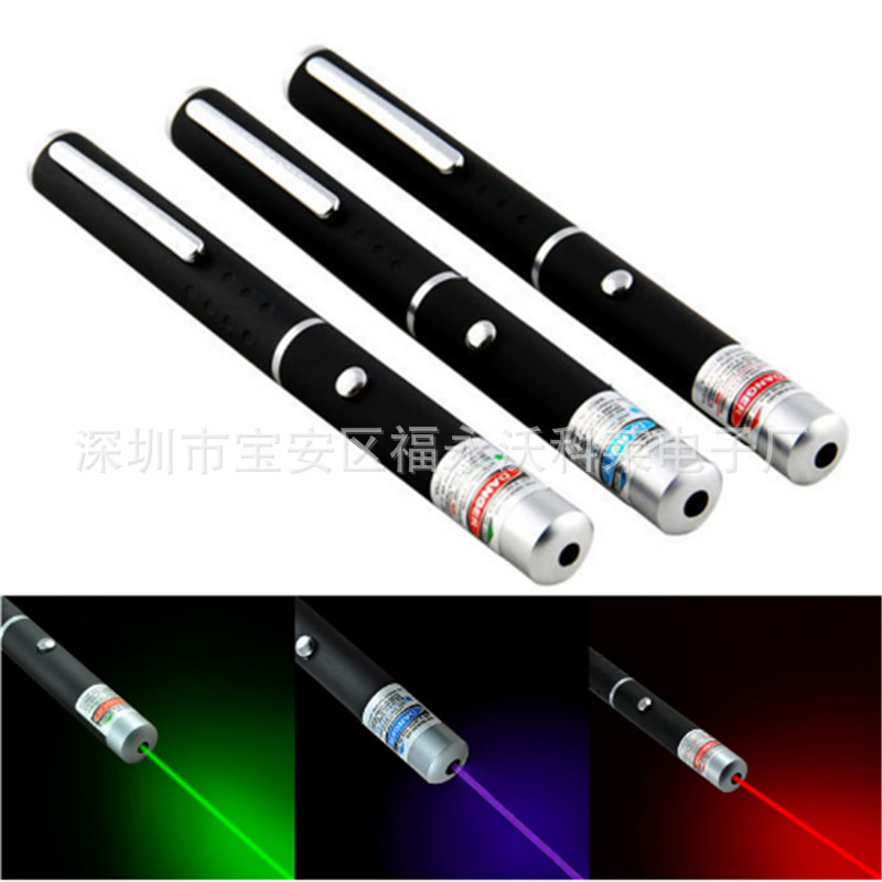 A Large Number of Spot 5Mw Red Light Green Light Blue Purple Light Single Point Three-Color Laser Pointer Laser Pointer Anti-Blue Light Pen A Large Number of Spot 5Mw Red Light Green Light Blue Purple Light Single Point Three-Color Laser Pointer Laser Pointer Anti-Blue Light Pen
