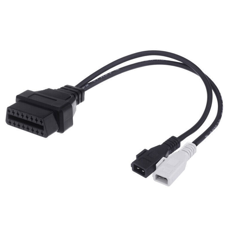 AUDI , VW, Seat  Skoda 2X2 PIN 16 PIN 奥迪2pin 转接线