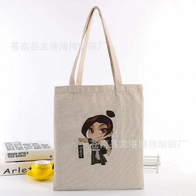 厂家可做印LOGO棉布袋 广告束口袋 拉链数码手提购物洗衣帆布袋