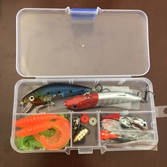 Bait Kit Wholesale Manufacturer Lure 24 Pieces of Realistic Artificial Baits Fishing Accessories Lure Box Set Components