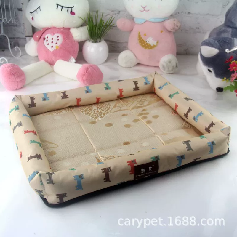 Летная охлаждающая подушечка для питомца Ice-Silk с набивкой из PP, дышащая, 4 размера (40×30–70×60 см)