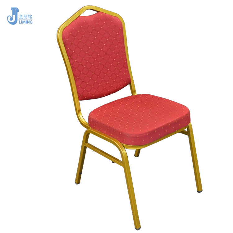 Hotel muebles de ingeniería restaurante Silla de comedor silla trasera hierro comedor silla banquete salón boda silla restaurante silla general