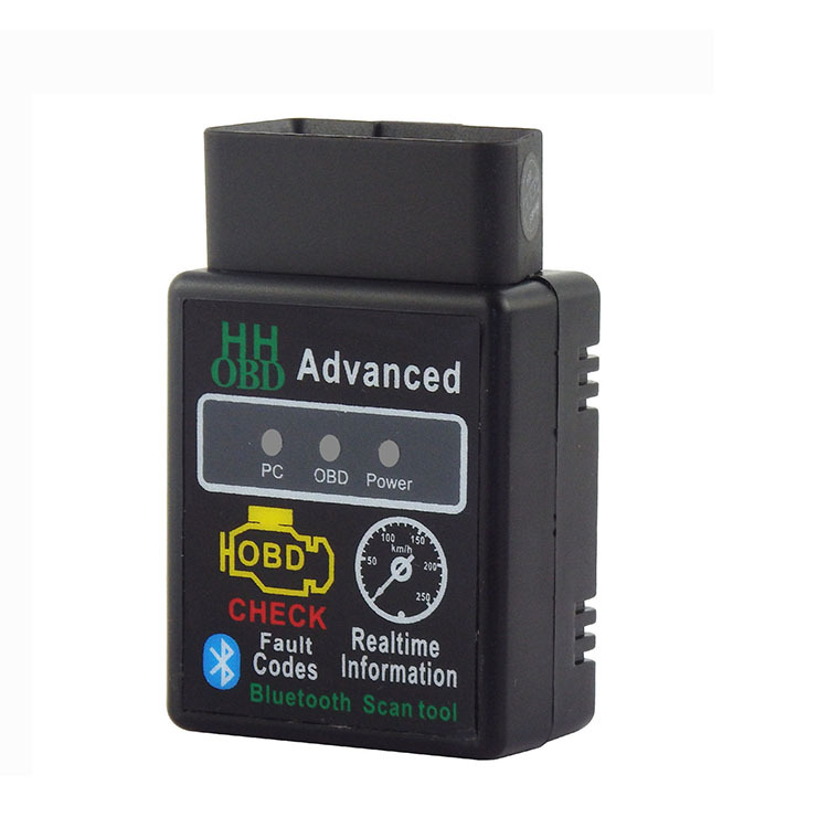 HHOBD MINI迷你蓝牙HH ELM327 OBDII2汽车故障检测仪 2.1版本