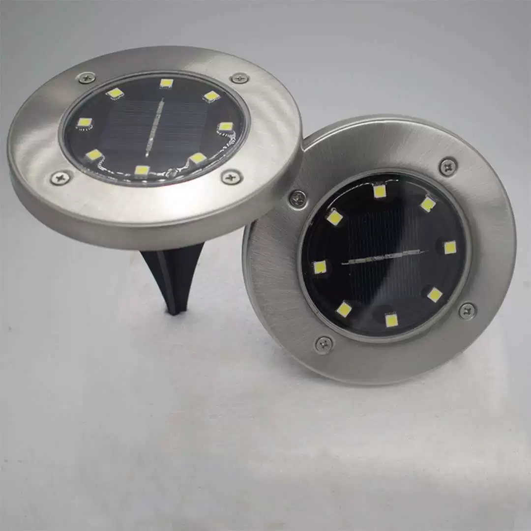 LED-туристические садовые лампы солнечные из нержавеющей стали для беседки