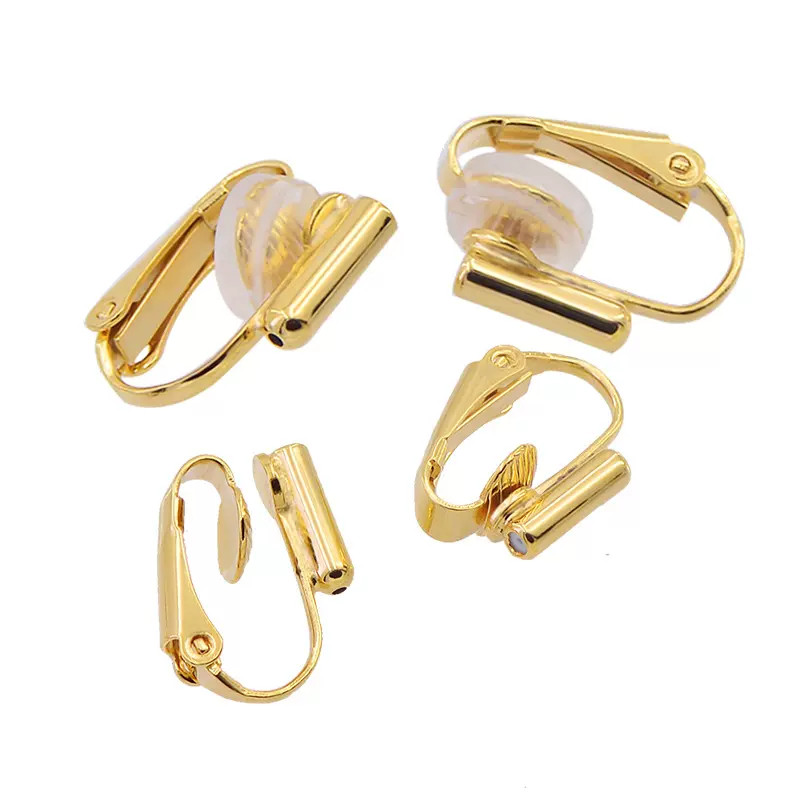 欧美耳饰气质耳环螺丝耳夹转换器耳针转换DIY无耳洞耳夹饰品配件