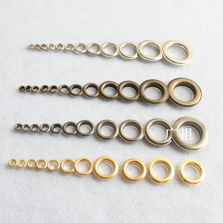 Air Eye Copper Eyelet Button 3Mm4Mm5Mm6Mm8Mm10Mm14Mm17Mm Air Eyelet Button Luggage Shoes and Hats Clothing Batch