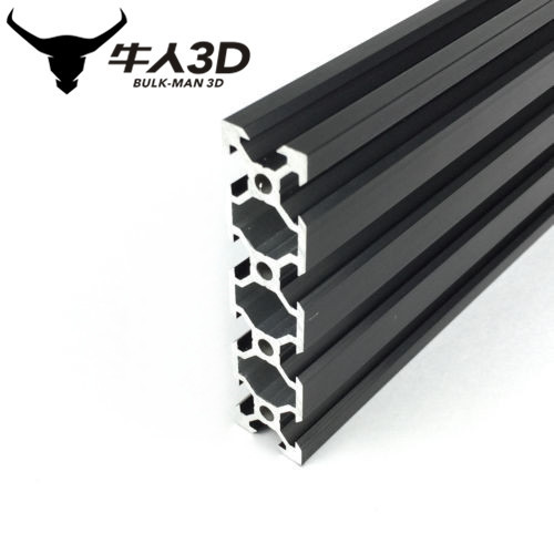 Openbuilds V-Slot 铝型材 20x80 (黑色)  欧标铝材滑轨