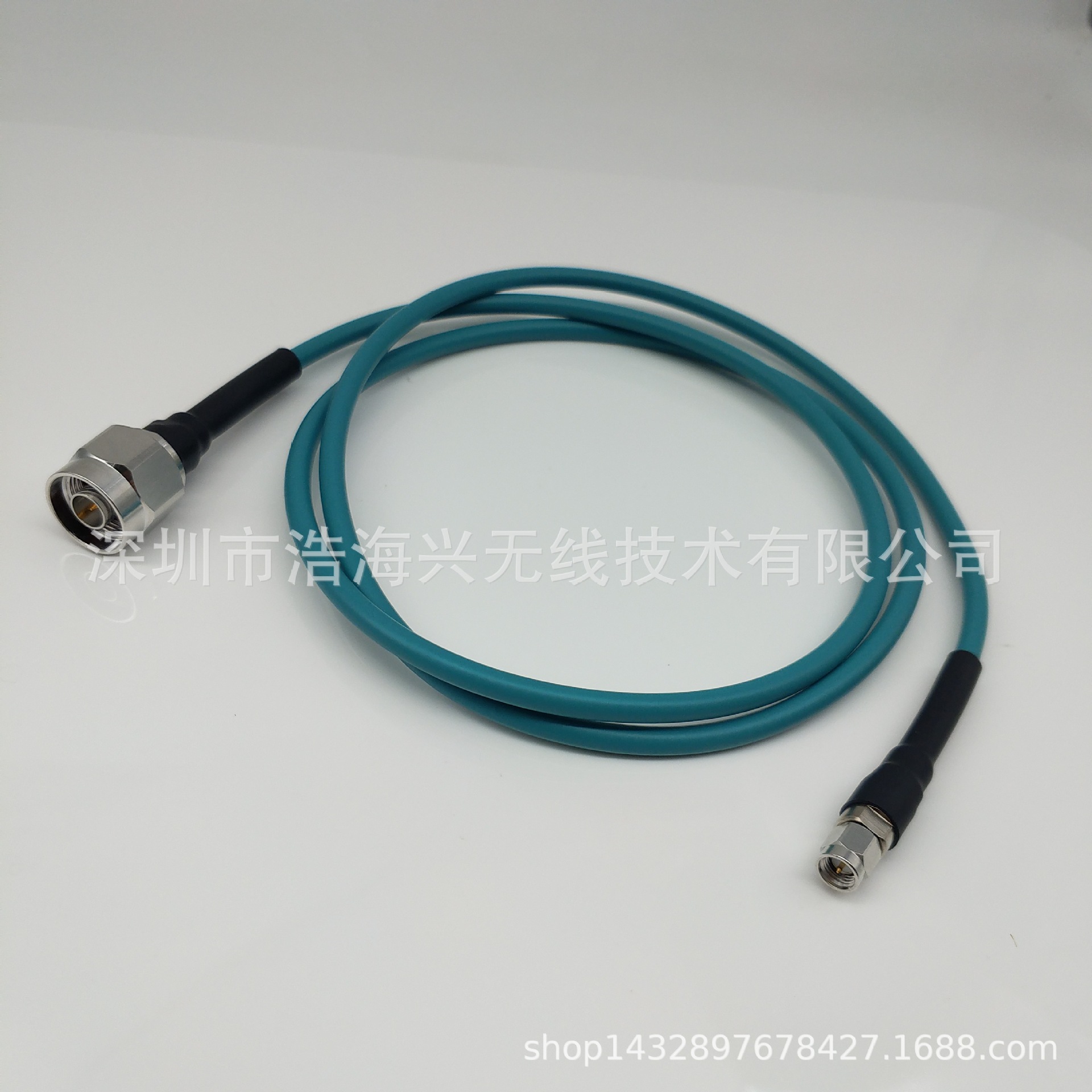 网分测试线频谱射频组件N-J转SMA-J公头转接线跳线18G高频传输