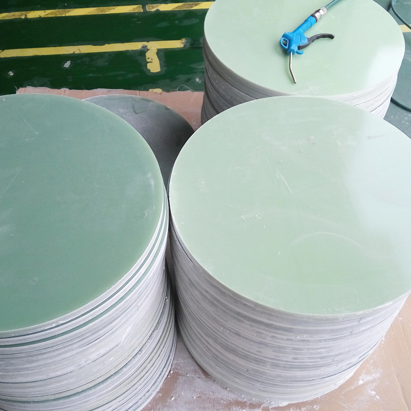 厂家FR4玻纤板水绿色纤维板阻燃环氧板耐高温加工雕刻隔热板