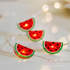 Creative LED fruit decorations, copper battery, children's clothing